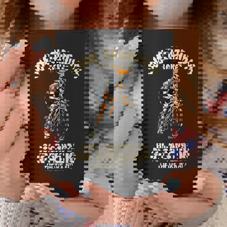 クールなグランパス自転車サイクリング コーヒーマグ 面白い贈り物