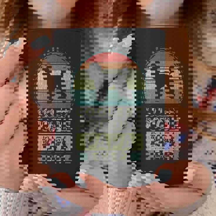 クールなプードル・パパ、父の日 コーヒーマグ 面白い贈り物