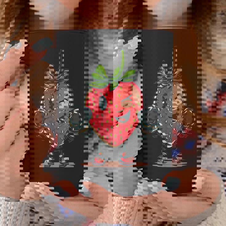 クールなボクシングストロベリーコスチューム。 コーヒーマグ 面白い贈り物