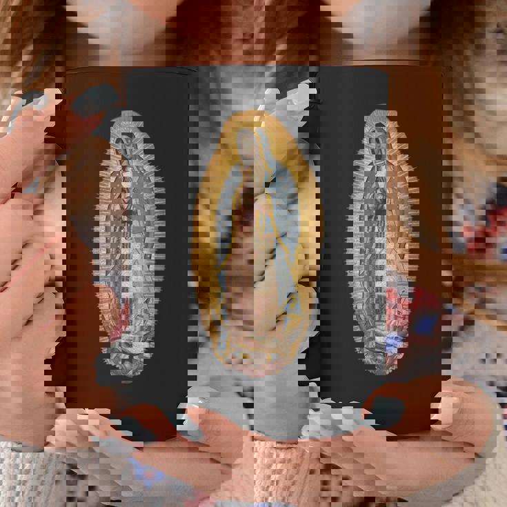 グアダルーペの聖母 マリア イリューション マリアン カトリック コーヒーマグ 面白い贈り物