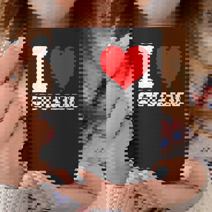 グアム I Heart Guam I Love Guam コーヒーマグ 面白い贈り物