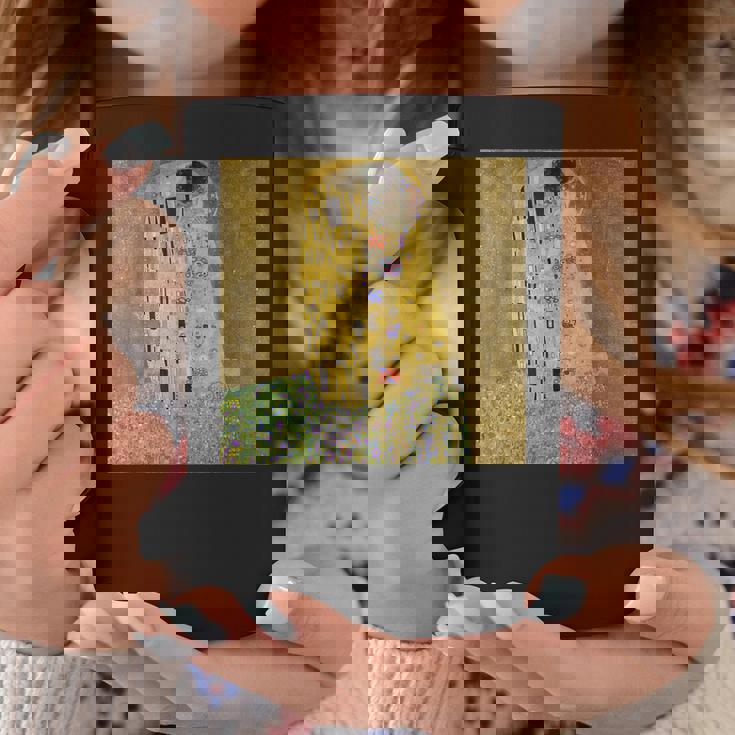 グスタフ・クリムトのキス 有名な絵画 コーヒーマグ 面白い贈り物