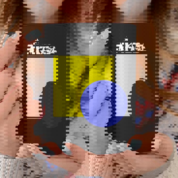 グラフィック＆ロゴ Wh バレーボール コーヒーマグ 面白い贈り物