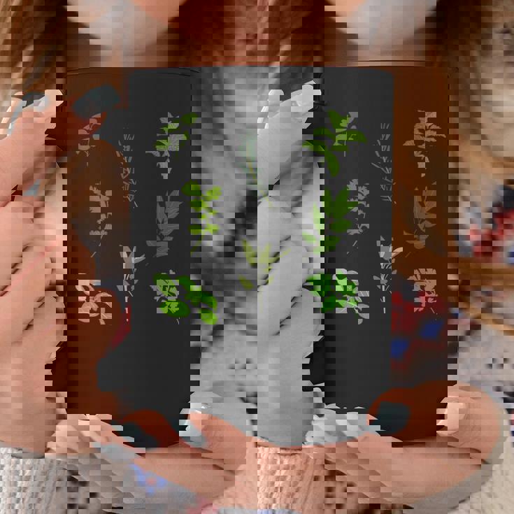 グリーン 料理 料理 ガーデン ハーブ パターン コーヒーマグ 面白い贈り物