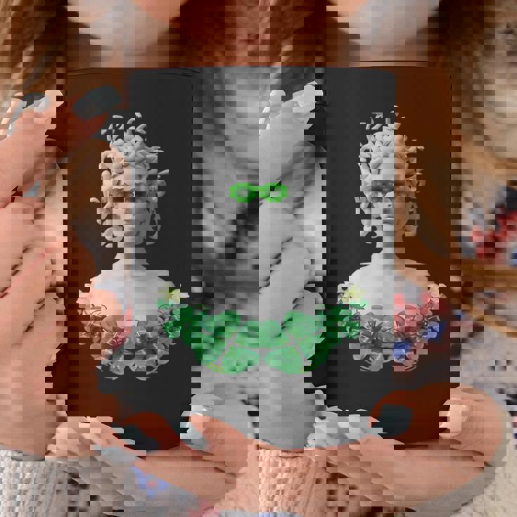 グリーン 聖パトリックデー メデューサ コーヒーマグ 面白い贈り物