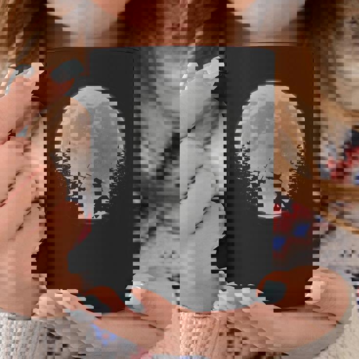 グレート剣道サムライズウィズムーンデザインジャパンウォリアー コーヒーマグ 面白い贈り物