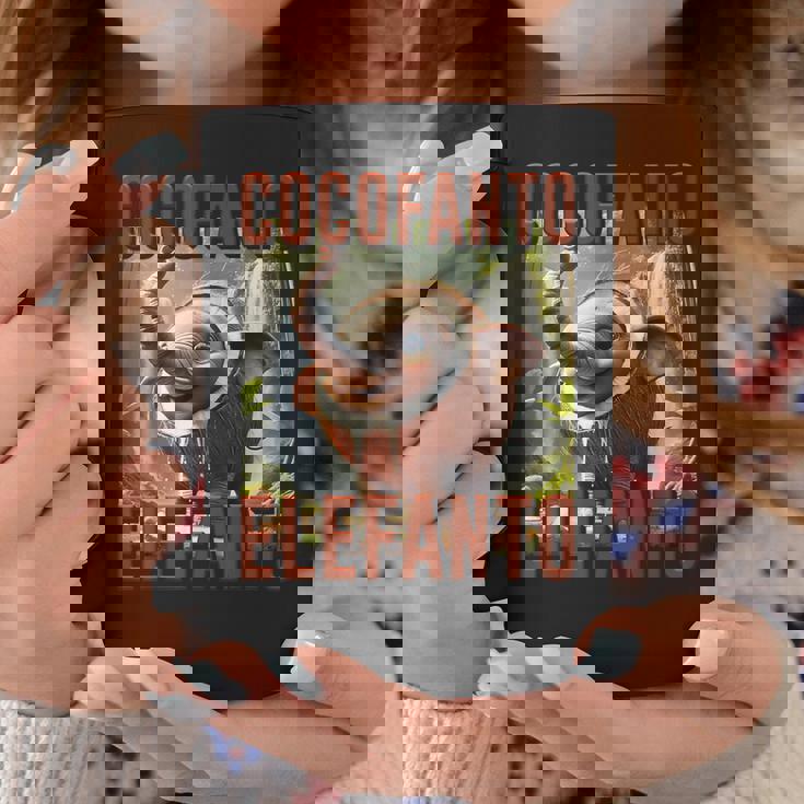 ココファント エレファント イタリアン ブレイン モンスター Ai キッズ コーヒーマグ 面白い贈り物