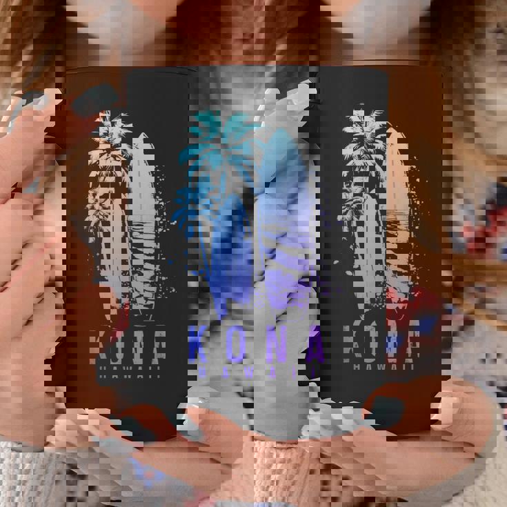 コナ ハワイ ハワイアン サーフィン ビンテージ サーフィン サーファー コーヒーマグ 面白い贈り物