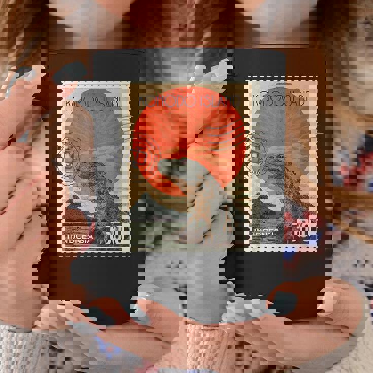 コモド島インドネシアコモドドラゴン コーヒーマグ 面白い贈り物