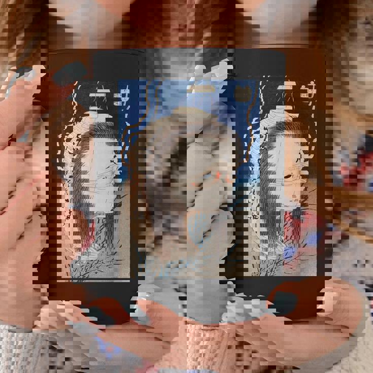 ゴースト 亡霊 霊魂 ファントム 葛飾北斎 日本美術 ハロウィン 妖怪 提灯お岩 百物語 お岩さん 百物語 コーヒーマグ 面白い贈り物