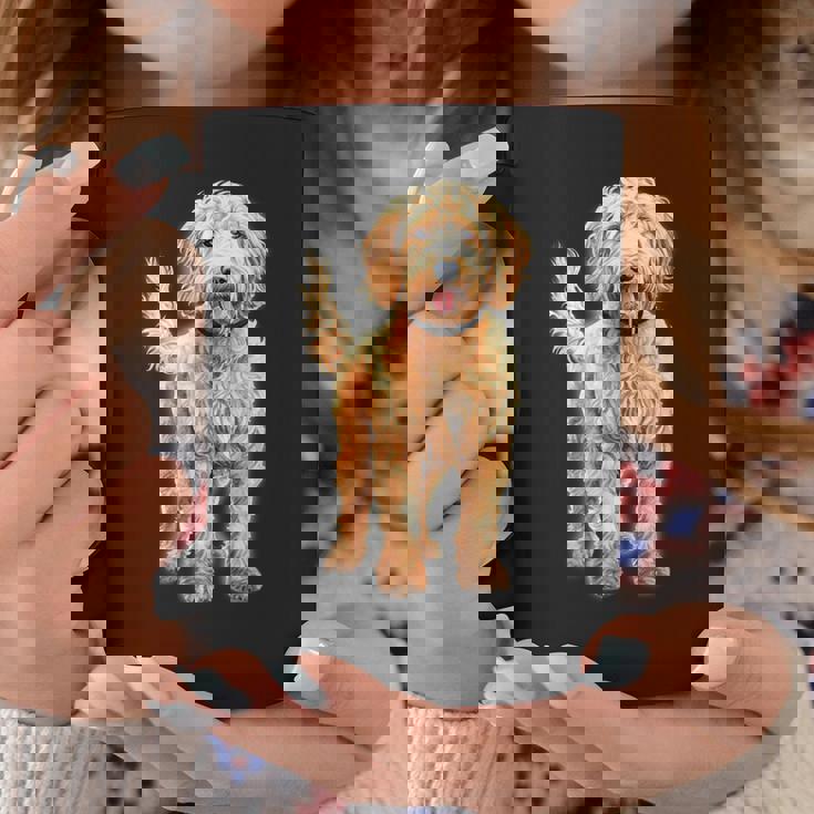 ゴールデンドゥードル犬 コーヒーマグ 面白い贈り物