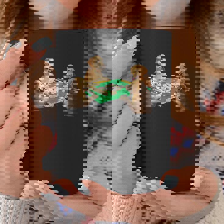 ゴールデンレトリバー イヌ 麻雀 面白いtシャツ 犬 メンズ おもしろ 面白い 服 おもしろグッズ ネタ コーヒーマグ 面白い贈り物