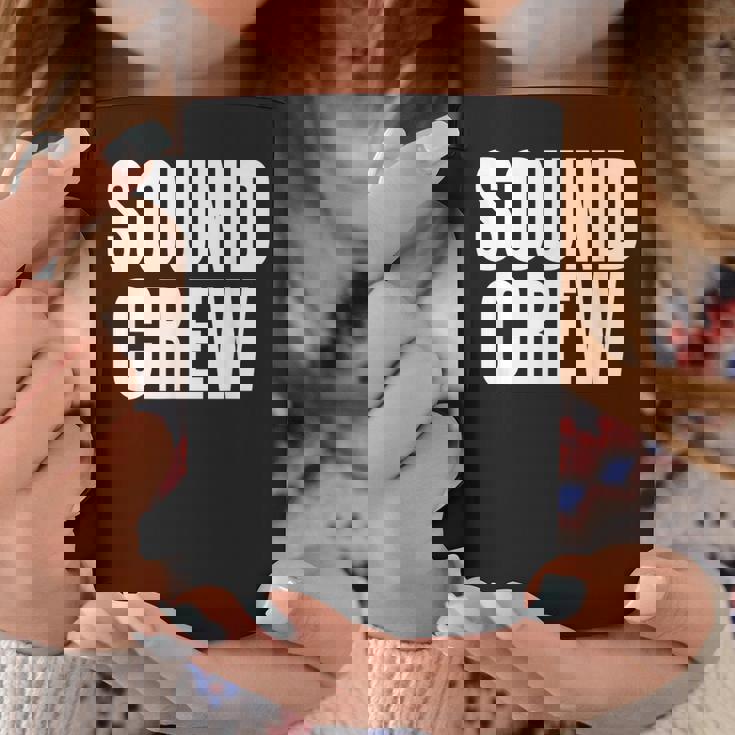 サウンドクルーtシャツ コンサートイベントスタッフ ブラックtシャツ コーヒーマグ 面白い贈り物