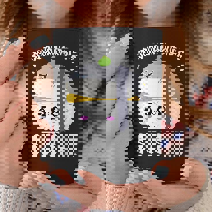 サカバンバスピス寿司 魚ミーム 和食 コーヒーマグ 面白い贈り物