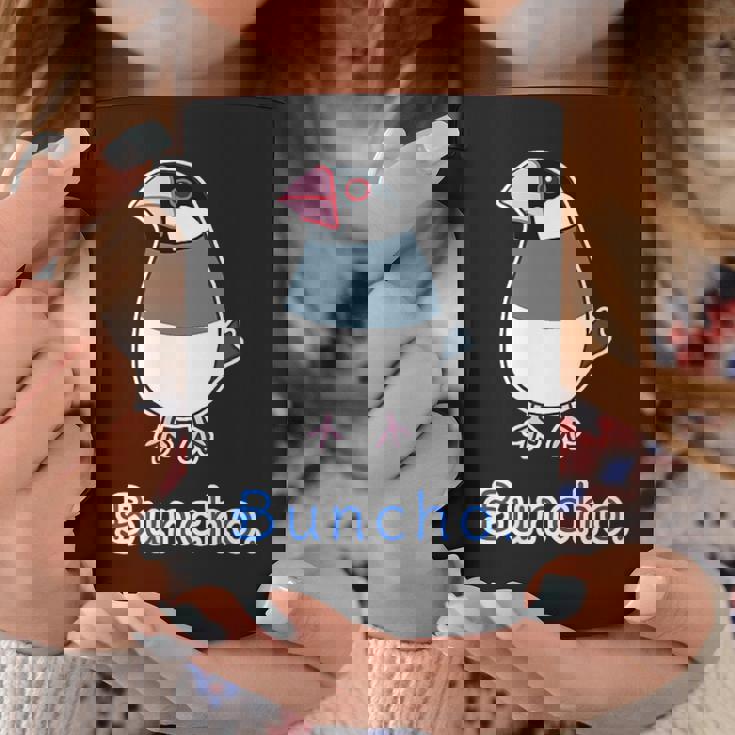 サクラブンチョウ さん『セルフィー』桜文鳥【どうぶつフレンズ】動物 イラスト コーヒーマグ 面白い贈り物