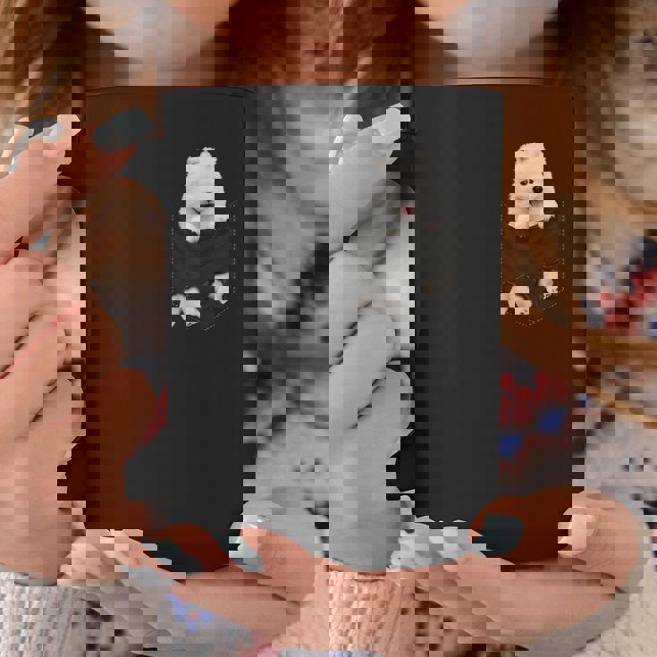 サモエド愛好家のための面白いサモエドをポケットに入れました コーヒーマグ 面白い贈り物