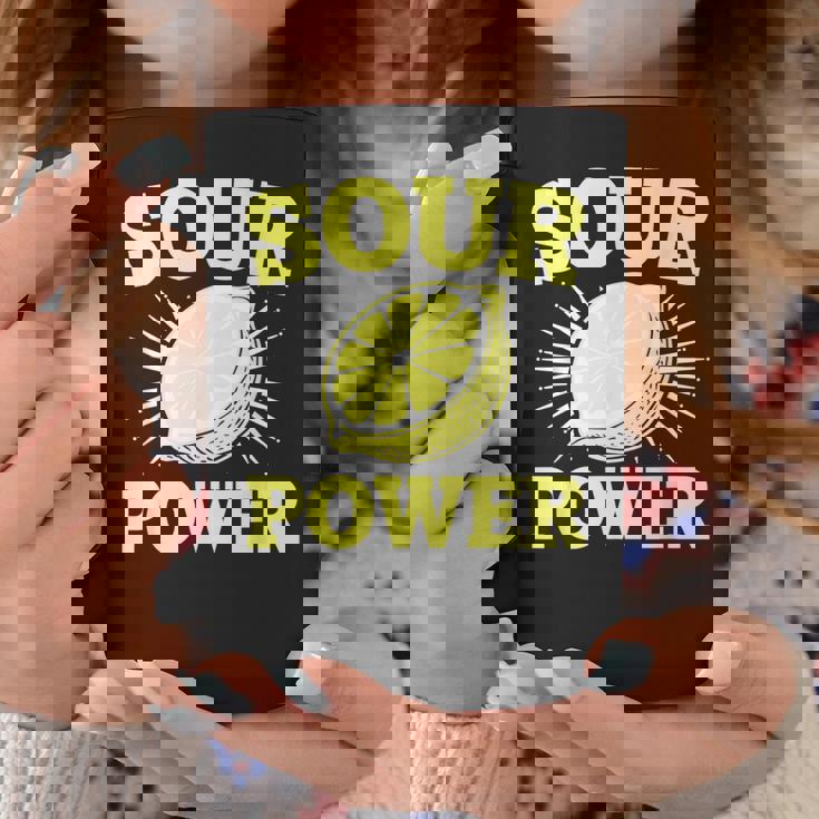 サワーパワー レモンフルーツ コーヒーマグ 面白い贈り物