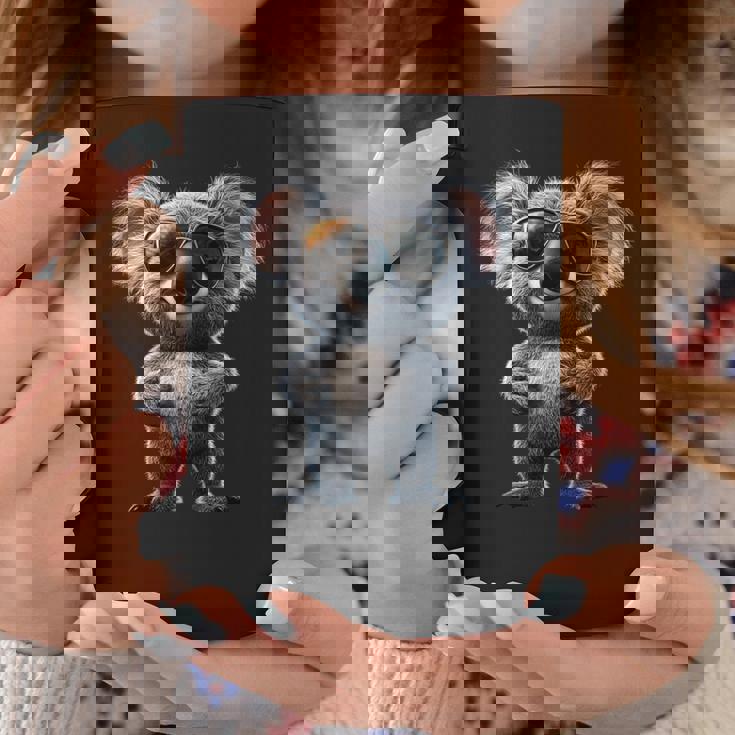 サングラスをかけたコアラ オーストラリア コアラ クマ かわいい コアラクマ コーヒーマグ 面白い贈り物