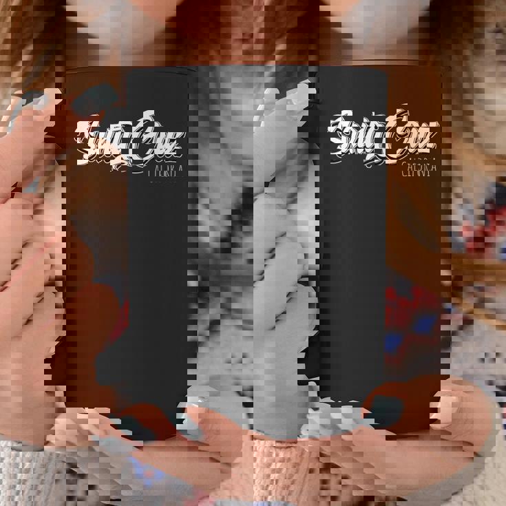 サンタクルーズ カリフォルニア ヴィンテージ レトロ 80Er コーヒーマグ 面白い贈り物