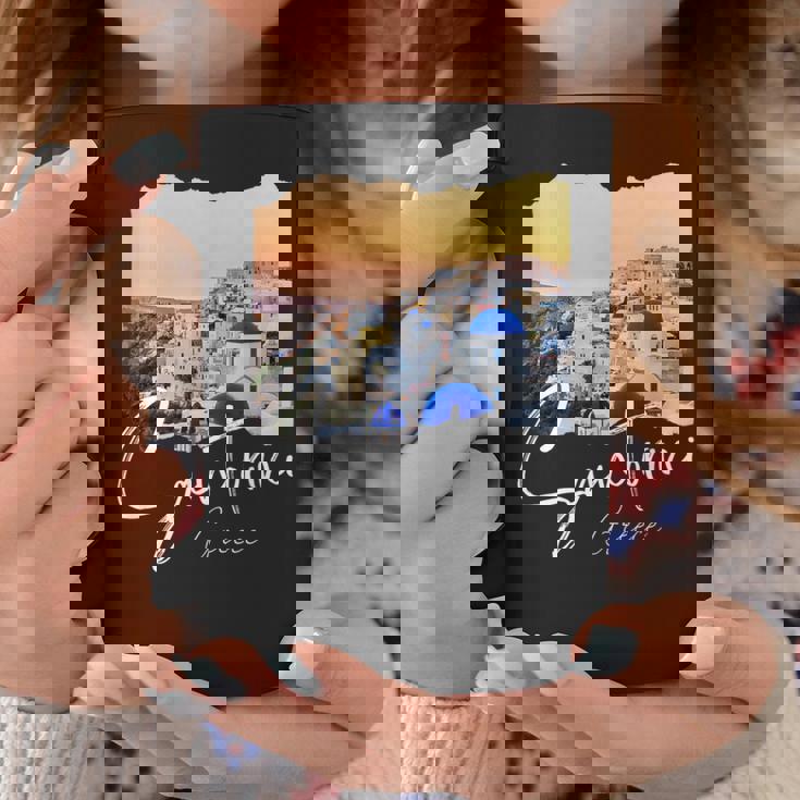 サントリーニ ギリシャ絵画 サントリーニ コーヒーマグ 面白い贈り物