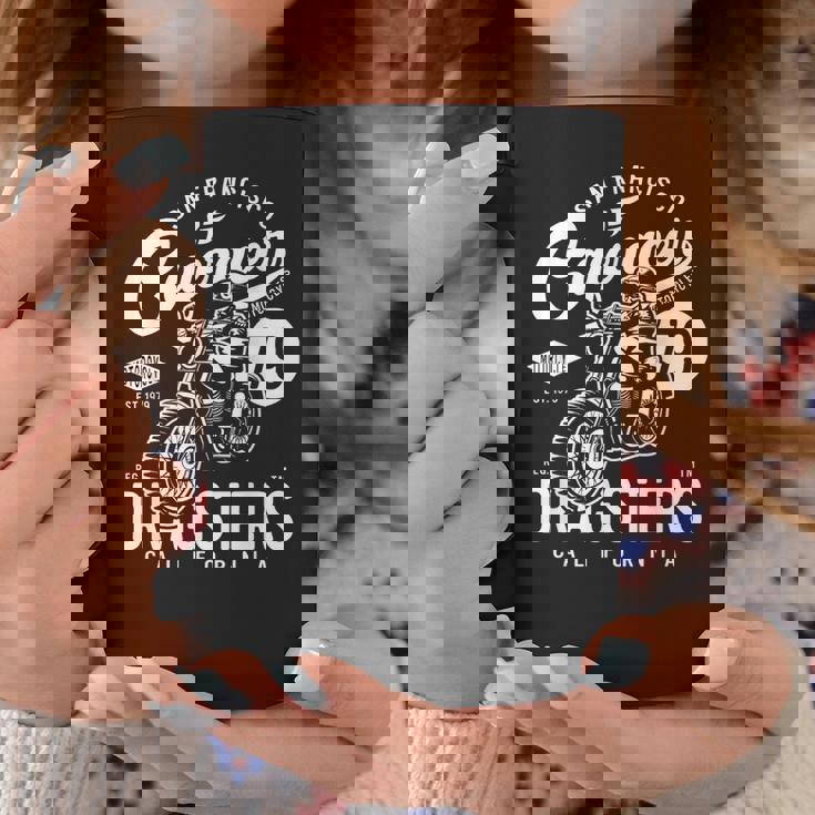 サンフランシスコ カフェ レーサー ドラッグスター レトロ バイク バイカー コーヒーマグ 面白い贈り物