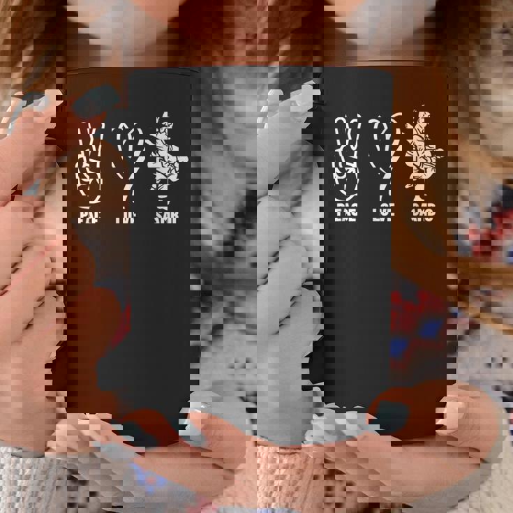 サンボ コーチ ピース ラブ サンボ コーヒーマグ 面白い贈り物