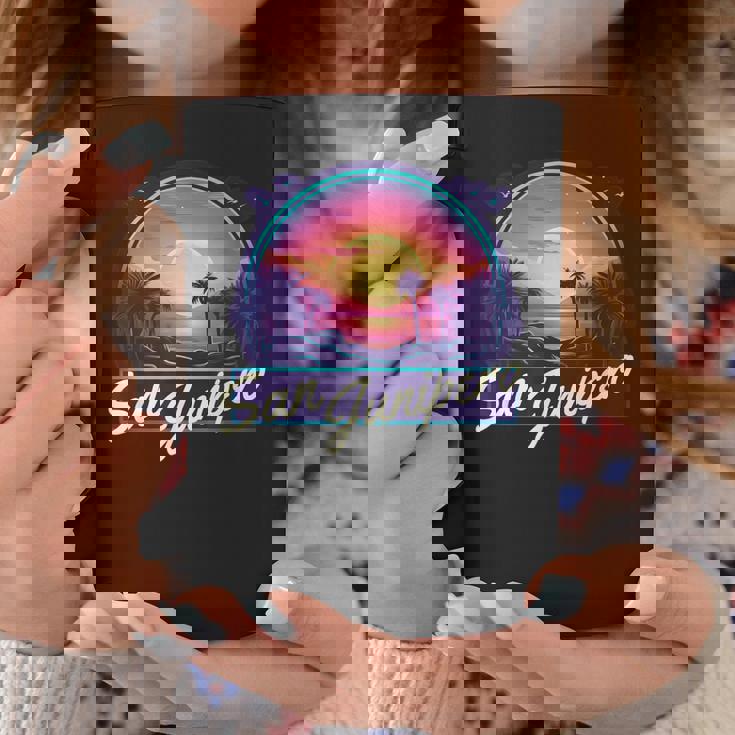 サン・ジュニペロ コーヒーマグ 面白い贈り物