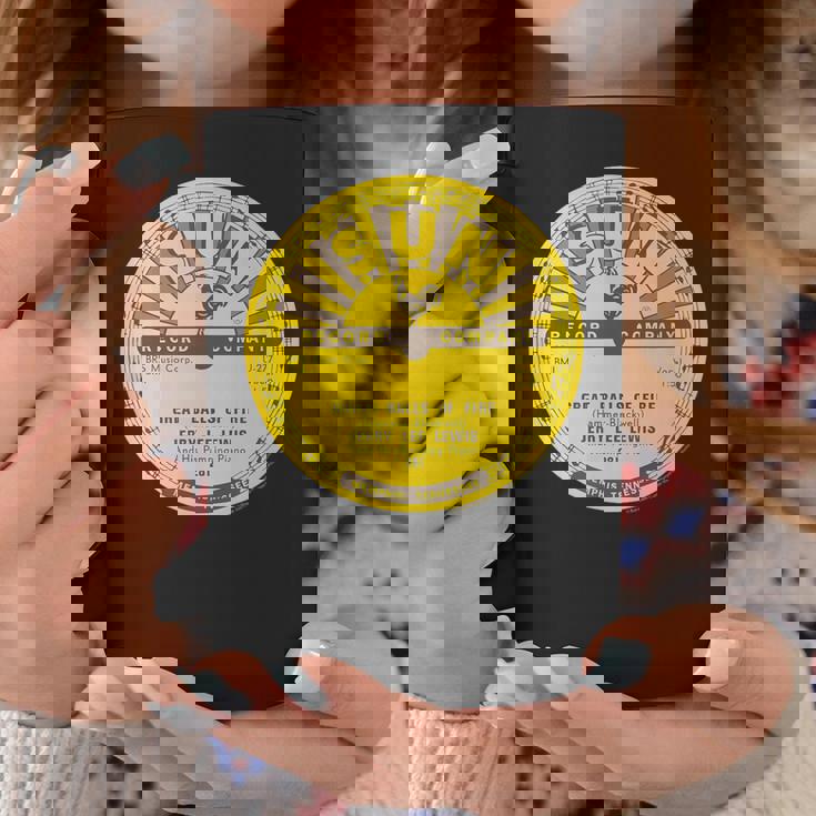 サン・レコードビニール・ジェリー・リー・ルイスグレート・ボールズ・オブ・ファイア コーヒーマグ 面白い贈り物