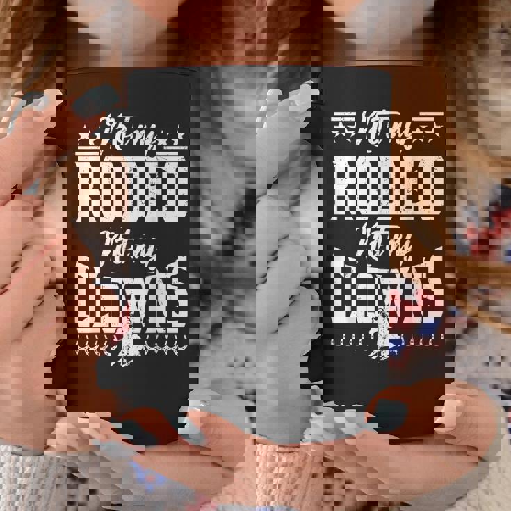 サーカスティック・ノット・マイ・ロデオノット・マイ・クラウンズ・ホース コーヒーマグ 面白い贈り物