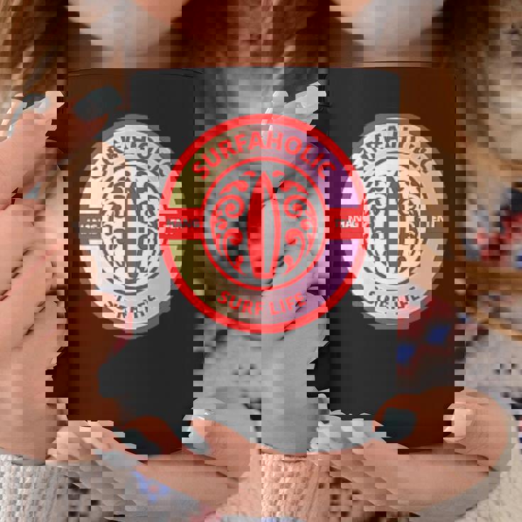 サーフホリック ハングテン サーフライフ サーフボード サーフ サーフィン コーヒーマグ 面白い贈り物