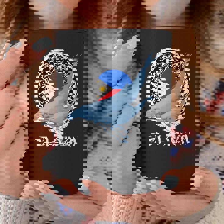 ザトウクジラ パラワン フィリピン 長袖tシャツ コーヒーマグ 面白い贈り物