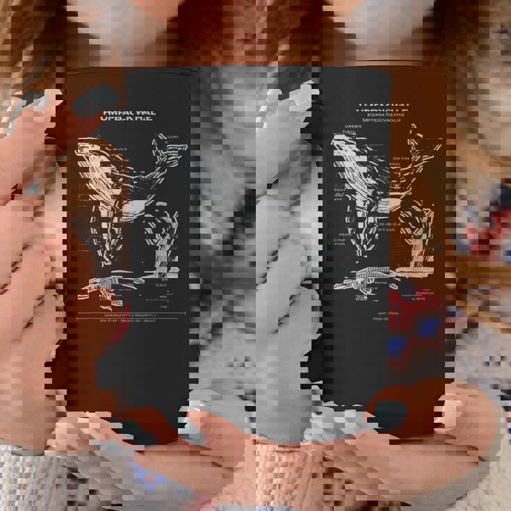 ザトウクジラの解剖学アパレルクジラ航海 コーヒーマグ 面白い贈り物