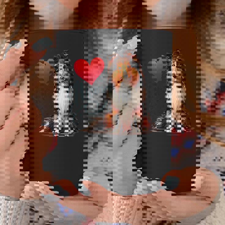 シェルティ・ドッグ・ママ、シェットランド・シープドッグ・ママ コーヒーマグ 面白い贈り物