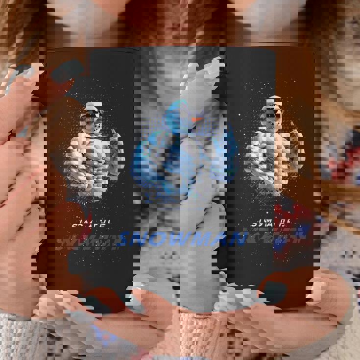 シグマザスノーマンブラッシュリズメリークリスマス Xマスク コーヒーマグ 面白い贈り物