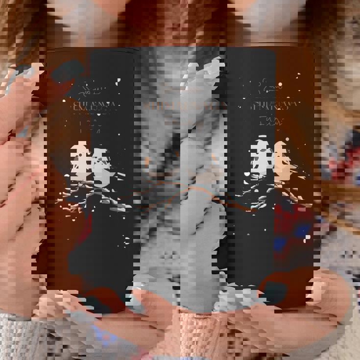 シマエナガ 雪の妖精 北海道 日本の野鳥 コーヒーマグ 面白い贈り物