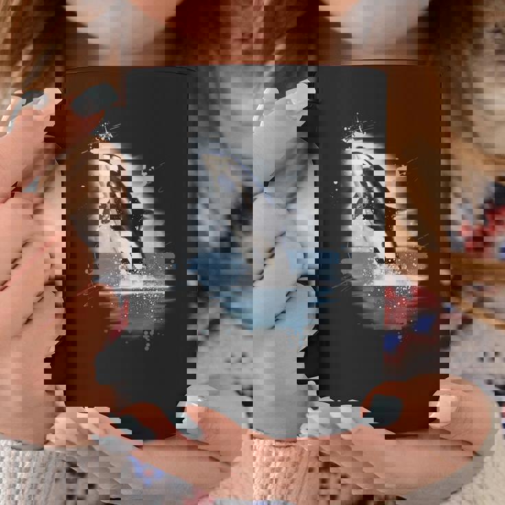 シャチとシャチのギフト コーヒーマグ 面白い贈り物