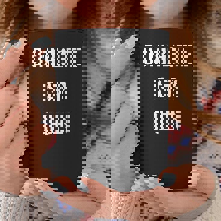 シャーロット・イズ・マイ・クイーン コーヒーマグ 面白い贈り物