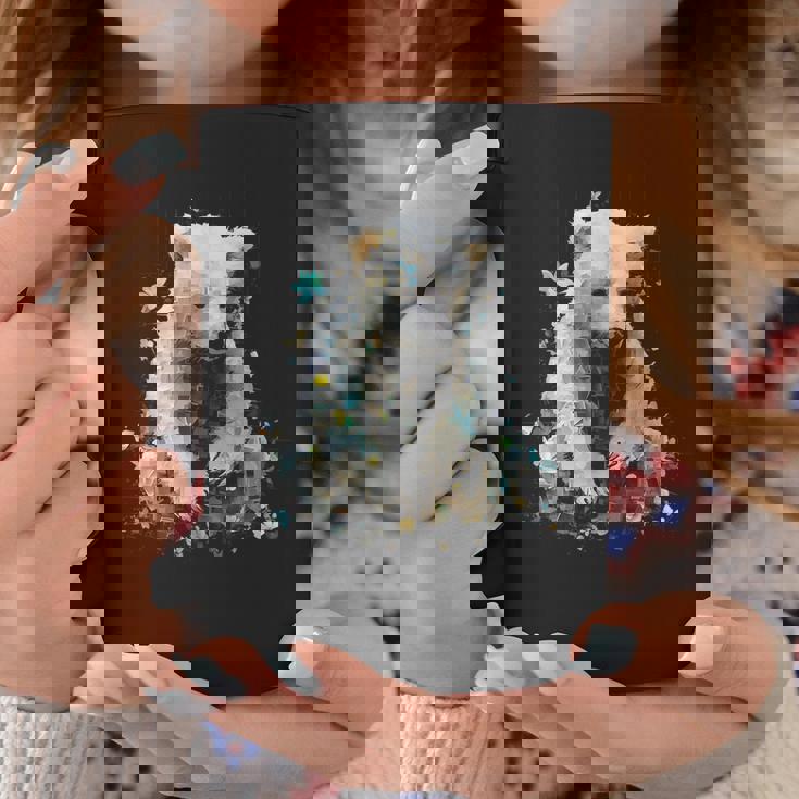 シロクマ 動物 モチーフ 作品 シロクマ コーヒーマグ 面白い贈り物