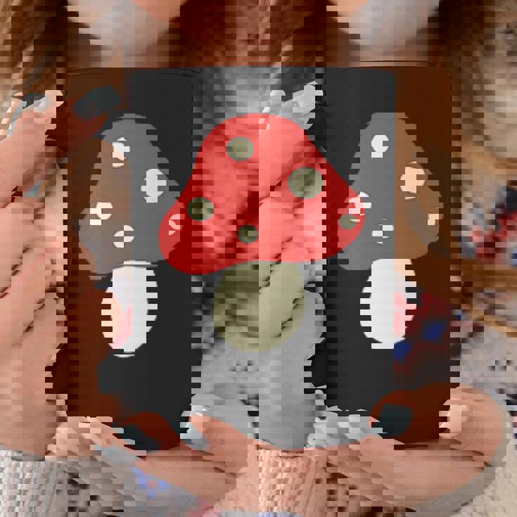 シンプルでキュートなキノコのグラフィック Cute Mushroom コーヒーマグ 面白い贈り物