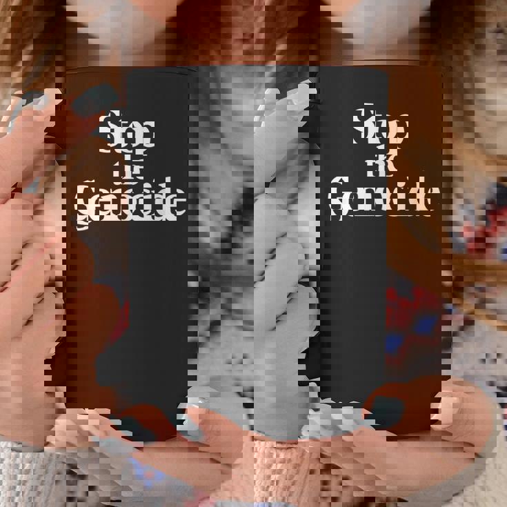 ジェノサイドを止めろ コーヒーマグ 面白い贈り物