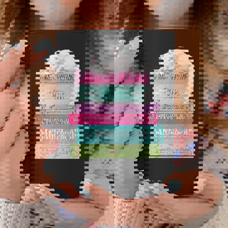 ジェーンオースティン 本 スタック おもしろ文学 コーヒーマグ 面白い贈り物