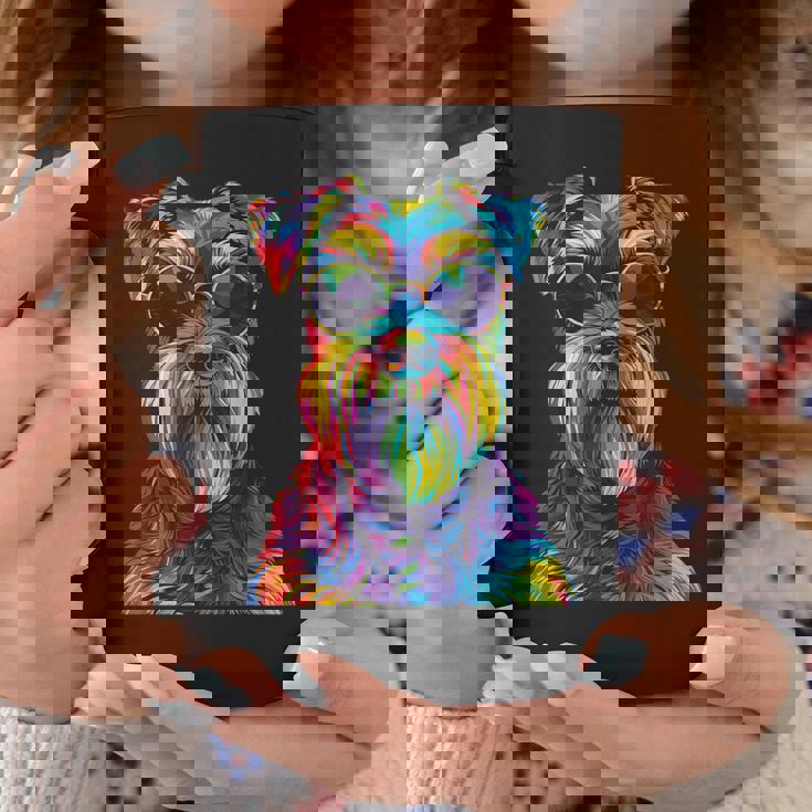 ジャイアントシュナウザー愛好家 ポップアート 面白い ジャイアントシュナウザー 犬 コーヒーマグ 面白い贈り物