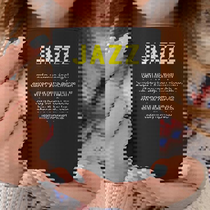 ジャズ音楽辞書の定義面白いジャズミュージシャンヴィンテージ Jazz コーヒーマグ 面白い贈り物