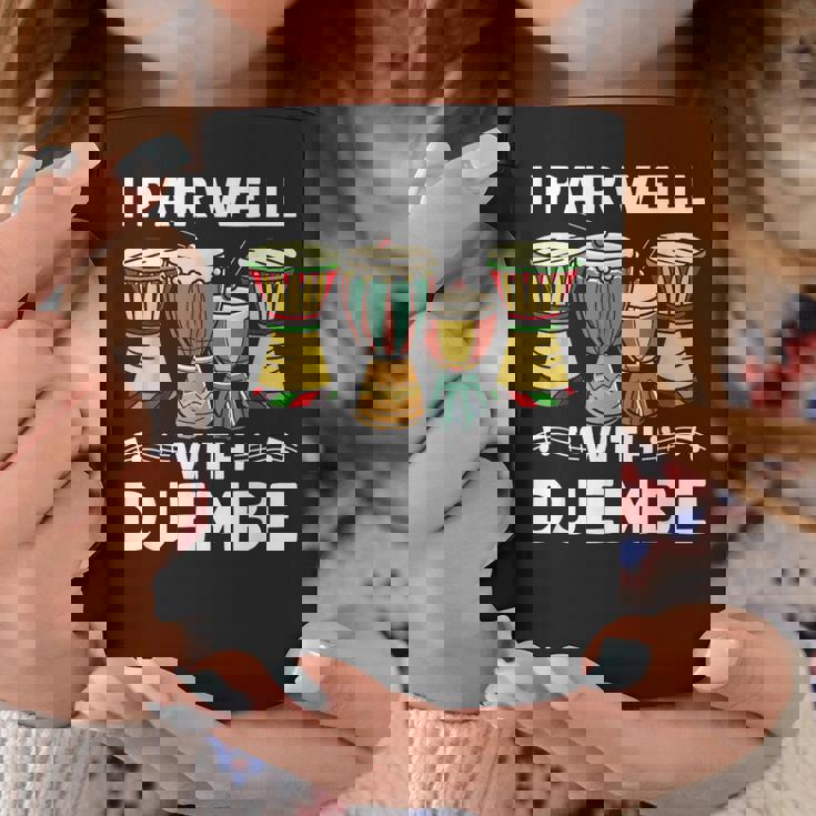 ジャンベ・マンディンカと相性がいいアフリカンミュージックジャンベ コーヒーマグ 面白い贈り物