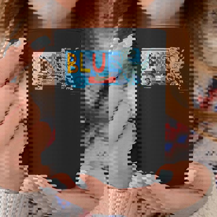 ジュラシック・ワールド Blue Cute Illustlation コーヒーマグ 面白い贈り物