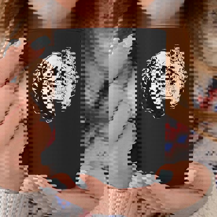 スカル×スタチュー コーヒーマグ 面白い贈り物