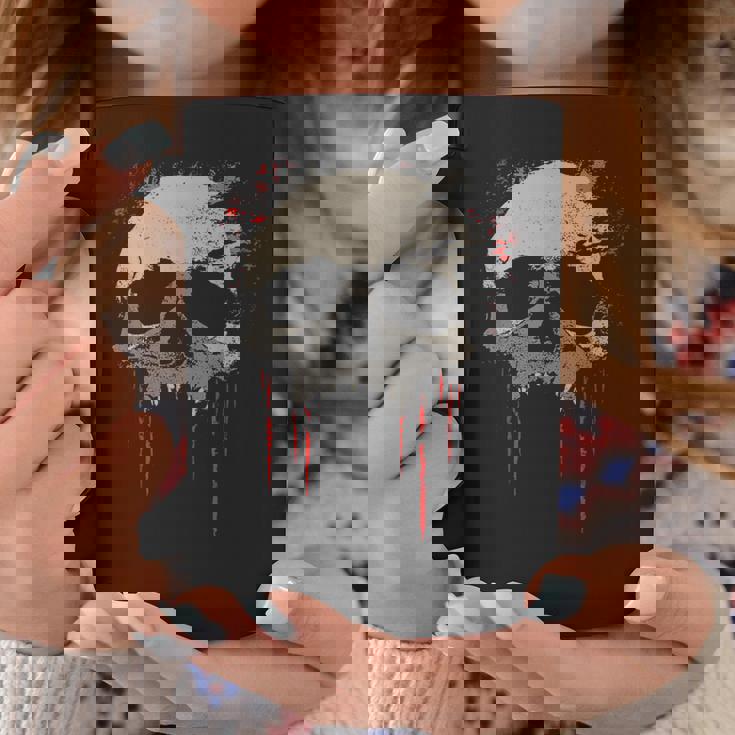 スカルのみのグラフィック。 コーヒーマグ 面白い贈り物