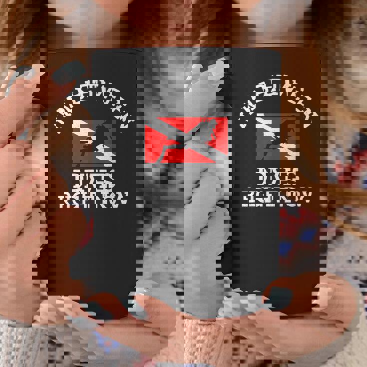 スキューバダイビング ダイバー ダウン ダイブ フラッグ ダイブ コーヒーマグ 面白い贈り物