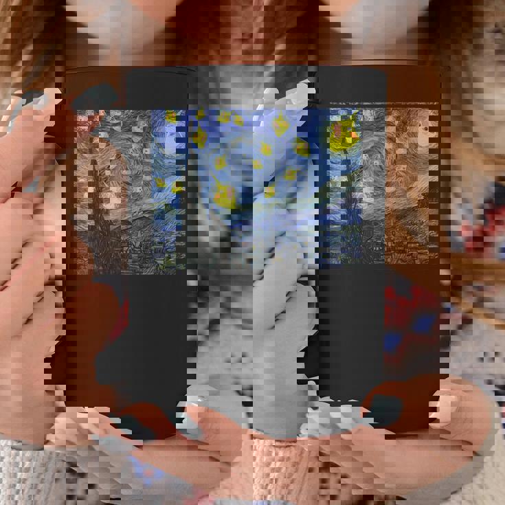 スクリーミングオウム オカメインコ 星月夜 コーヒーマグ 面白い贈り物