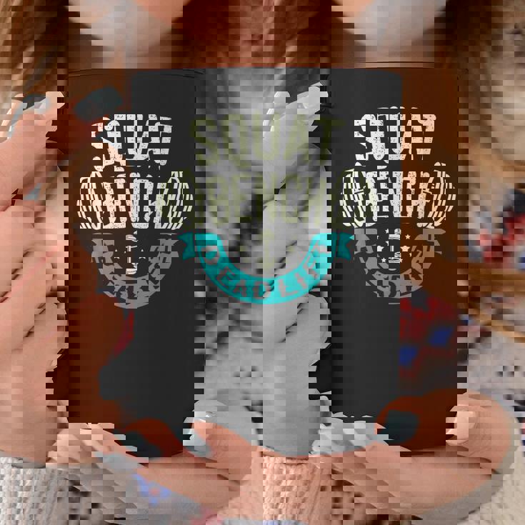 スクワット ベンチプレス デッドリフト パワーリフター コーヒーマグ 面白い贈り物